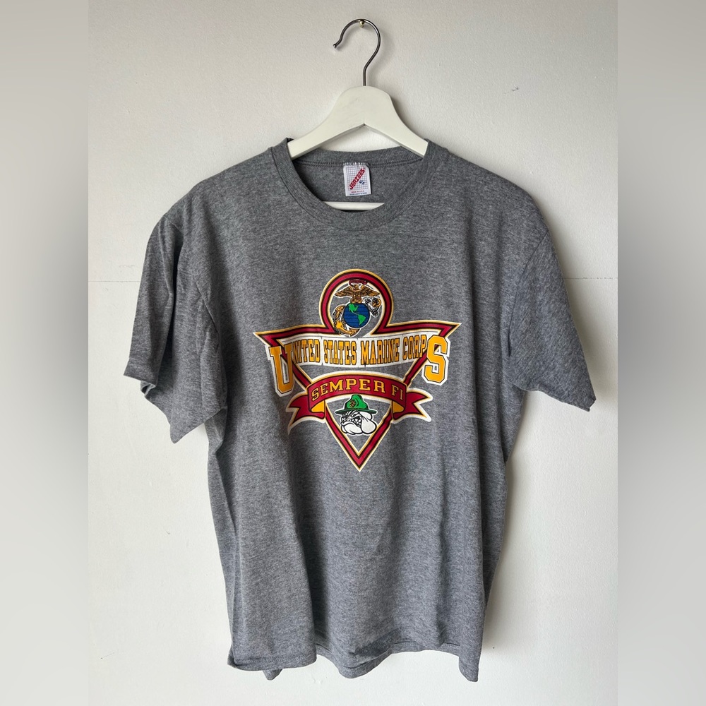 Grey MARINE CORPS tshirt